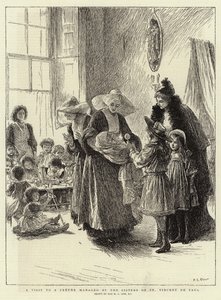 セントビンセント・デ・ポールの姉妹が管理するクレッシュへの訪問 作： Mary L. Gow